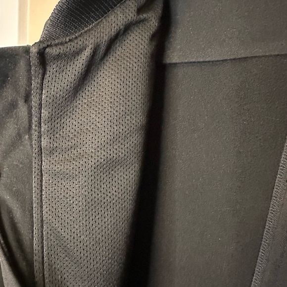 William Rast Men’s Softball Shell Bomber Jacket Justin Timberlake Sz Large Black - Picture 5 of 7